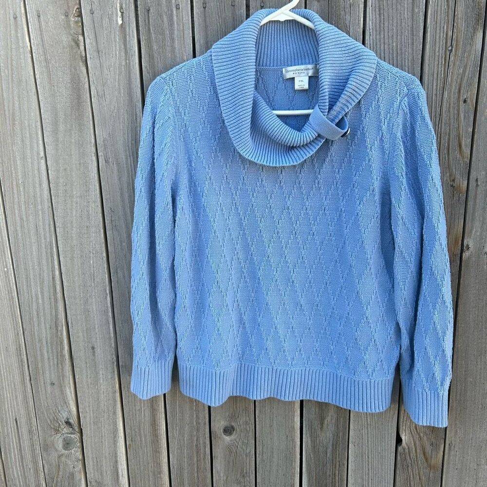 Vintage Christoper & Banks sweater long sleeve size petite xl